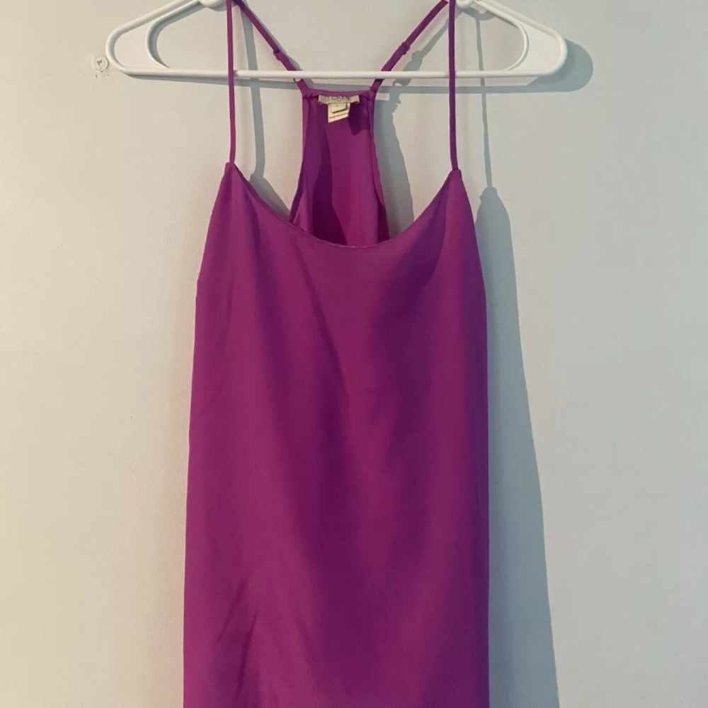 Women’s j crew racer back tank size 0
